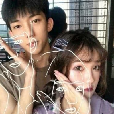 情侣真人头像干净双人,高清超甜好看的不易撞双人情头图片