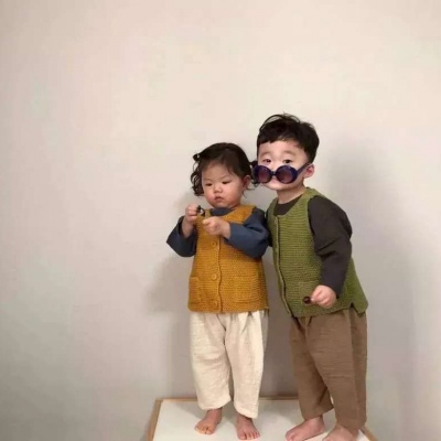 高清超级可爱的萌娃情侣头像图片 超甜超可爱的萌娃情侣头像