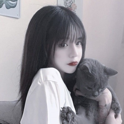 对象是猫系列情头,高清可爱的对象是猫的情侣头像图片