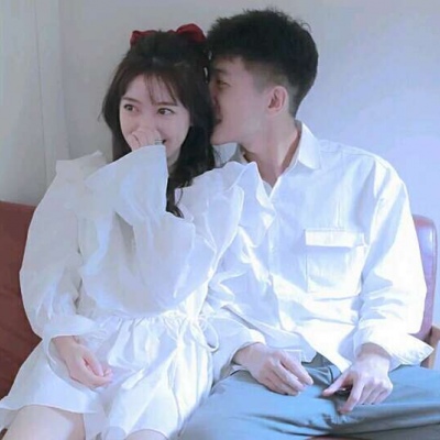 情侣头像真人白色系,高清简单干净白色系列的情头图片