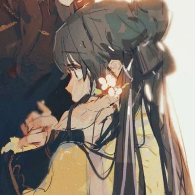 超甜的古风恋爱漫画 古风情侣头像超甜