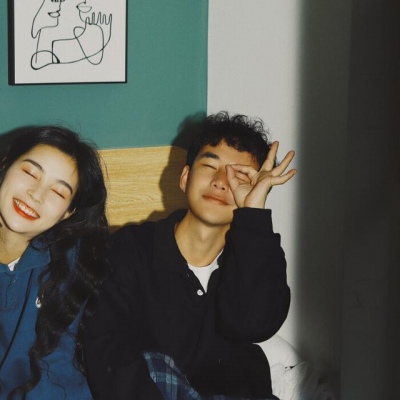 高清可爱的真人情侣头像图片唯美精选 真人情侣唯美头像