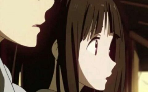 冰菓情侣头像一男一女,高清晰度冰菓情侣头像一左一右图片