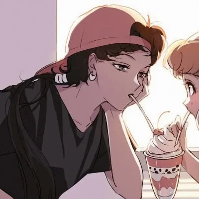 高清超甜一半男一半女的情头动漫图片 动漫头像一半男一半女