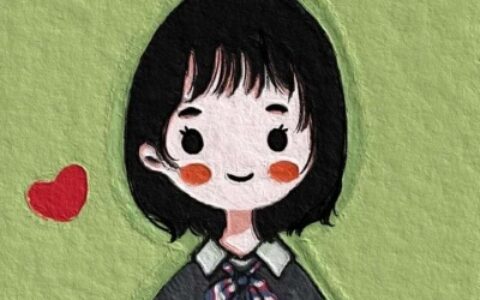 高清超甜的卡通情头一人一半带爱心 卡通情头可爱超甜