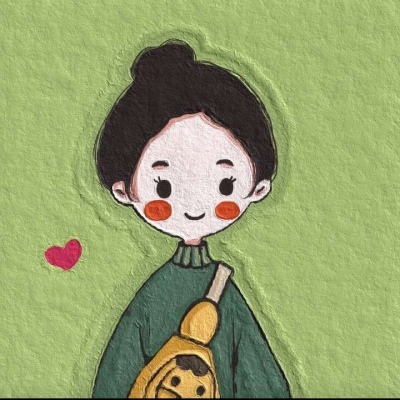 高清超甜的卡通情头一人一半带爱心 卡通情头可爱超甜
