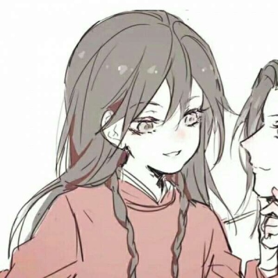 2020微信个性高清动漫情头一人一半图片