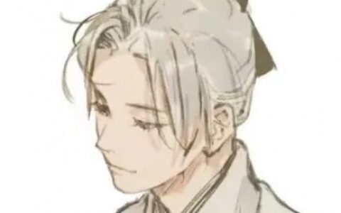 高清好看的两张分开二次元情头图片 男女情头动漫一左一右