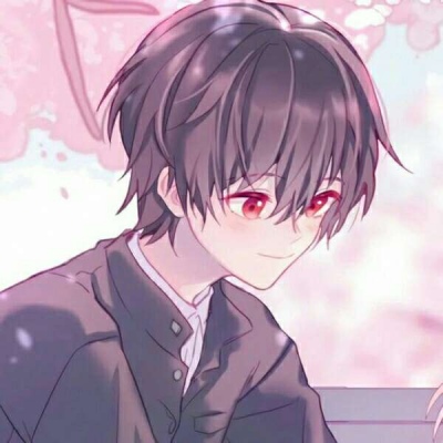 高清动漫卡通情侣头像一男一女清新图片 动漫情头一男一女清新
