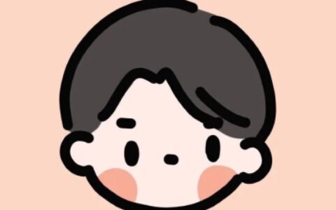 只有头的卡通情头一男一女图片 情头可爱头像