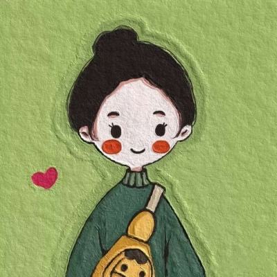 高清一男一女可爱手绘情头图片