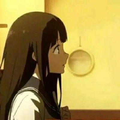 优质好看的折木奉太郎和千反田情侣头像图 冰菓情头一左一右高清