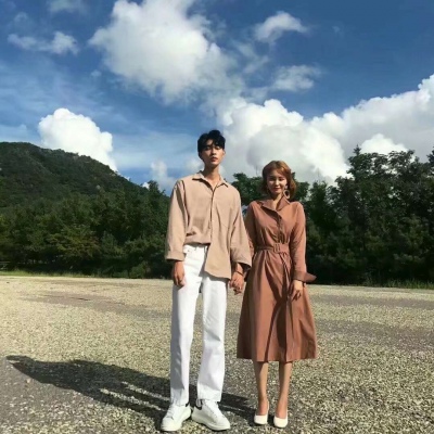 高清好看的情侣头像全身照两张一对图片 情侣头像真人全身照