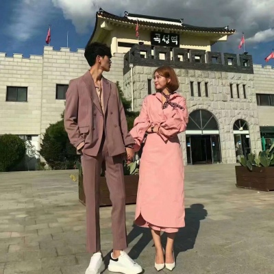 高清好看的情侣头像全身照两张一对图片 情侣头像真人全身照