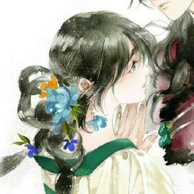 般配的高清情侣头像古风一男一女图片 微信古风情侣头像一对两张