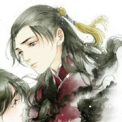 般配的高清情侣头像古风一男一女图片 微信古风情侣头像一对两张