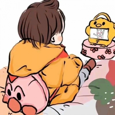 高清漫画情头微信一对成熟好看图片 微信情侣漫画头像一对两张