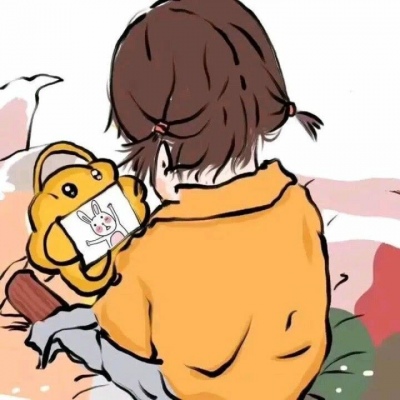 高清漫画情头微信一对成熟好看图片 微信情侣漫画头像一对两张