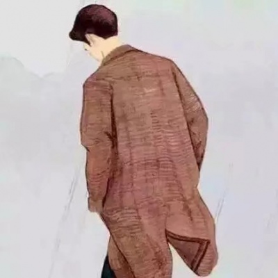 高清简单好看的精致手绘情头一对图片 白底动漫情头手绘