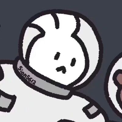 高清软萌情侣头像一左一右可爱图片