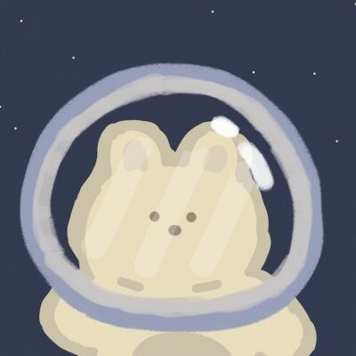 高清软萌情侣头像一左一右可爱图片
