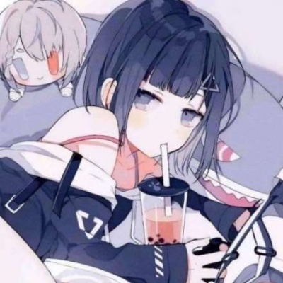 高清好看的情头漫画头像一左一右图片 漫画头像情头