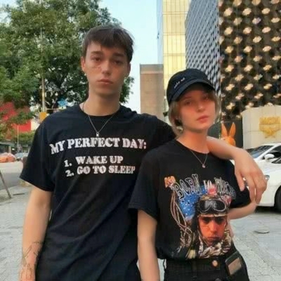 高清好看的欧美范霸气情侣头像潮流图片 欧美情侣头像一人一半