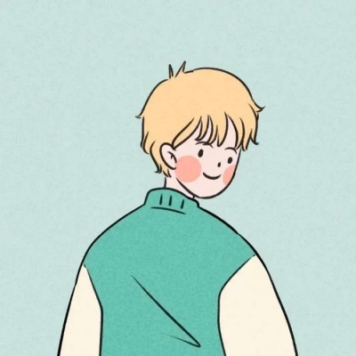 高清一对两张微信简约二次元爱情情侣头像 二次元情侣头像简约