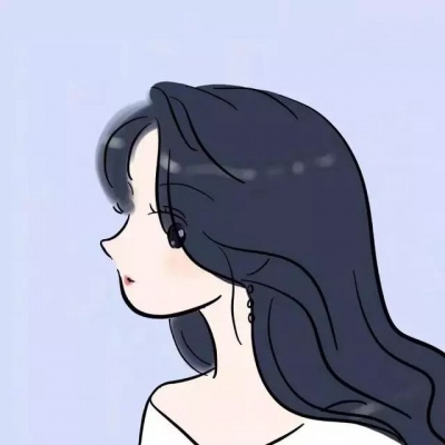 高清一男一女的动画人物情侣头像图片 动画版情侣头像