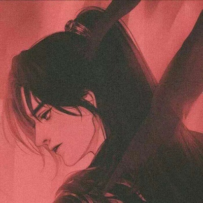 高清一男一女的动画人物情侣头像图片 动画版情侣头像