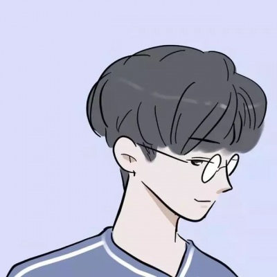 高清一男一女的动画人物情侣头像图片 动画版情侣头像