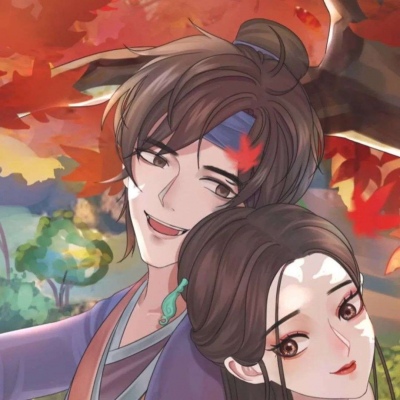 一对两张的好看情侣头像动漫图片 动漫高清头像情侣