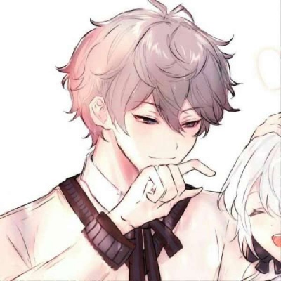 高清好看超甜超可爱的动漫情头一对两张图片 可爱超甜动漫情头