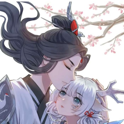 高清一人一半的唯美情头二次元古风图片 二次元古风唯美情头