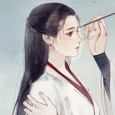 高清一人一半的唯美情头二次元古风图片 二次元古风唯美情头