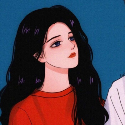 一男一女帅气十足 微信动漫情侣头像帅气图片