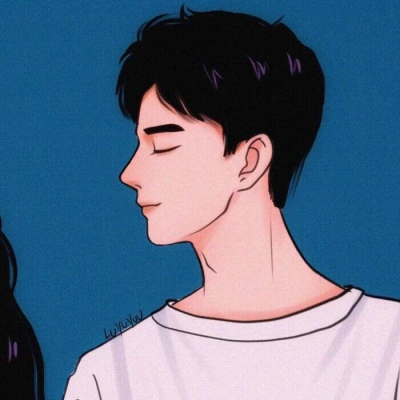 一男一女帅气十足 微信动漫情侣头像帅气图片
