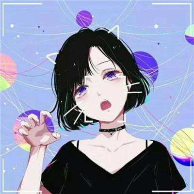 高清一男一女的帅酷情侣头像动漫图片 动漫酷帅情侣头像