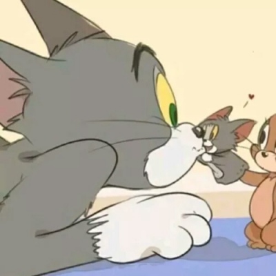 三组高清搞笑可爱 2020猫鼠情头图片