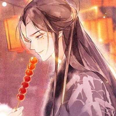 高清好看的古风情侣头像动漫左右各一张图片
