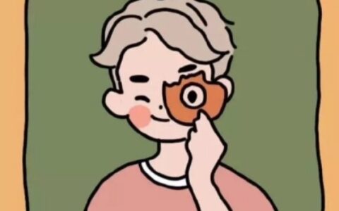 高清可爱的一对两张卡通情头图片 微信新款卡通情侣头像