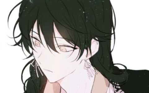 高清一对两张的云中花漫画情侣头像图片