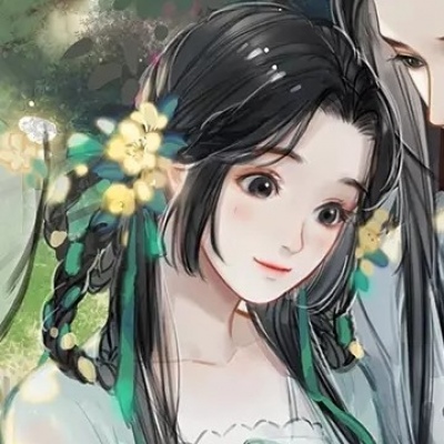 高清一对两张的情头唯美有意境古风图片 动漫古风唯美情头