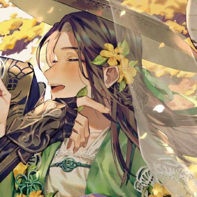 高清一对两张的情头唯美有意境古风图片 动漫古风唯美情头
