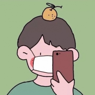 高清带有口罩的情侣头像图片 qq情侣头像口罩一对