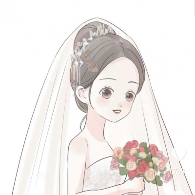高清一男一女简单干净的情头动漫图片