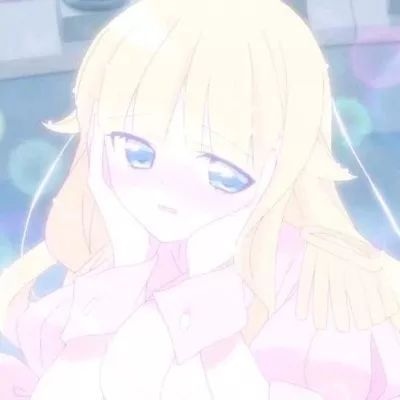 高清好看的漫画情侣头像一男一女分开图片