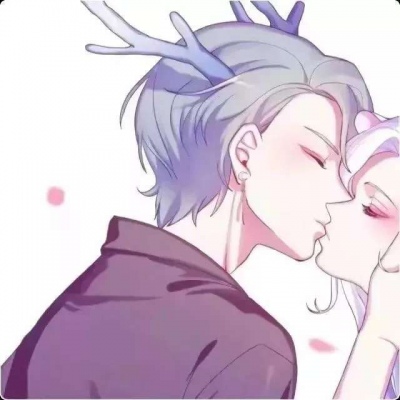 超清动漫情侣头像浪漫甜蜜一对图片 微信个性甜蜜情侣头像