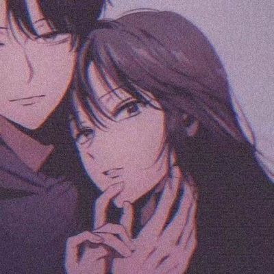 高清好看的动漫甜蜜简单情侣头像一对两张图片