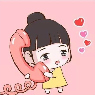 高清可爱的一男一女军人军嫂情侣卡通头像图片 军恋情侣微信头像